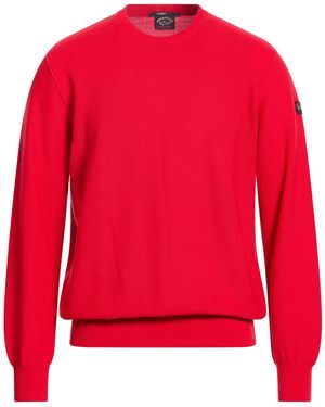 Paul & Shark Jumper Virgin Wool - Red