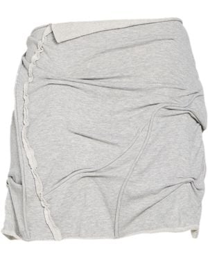 rusfrcade Light Mini Skirt Cotton - Gray