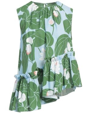 Borgo De Nor Top Linen, Cotton - Green
