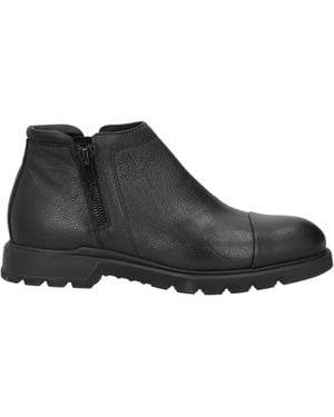 Giovanni Conti Botines de caña alta - Negro