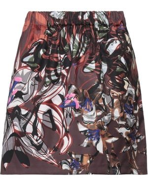 Kika Vargas Mini Skirt - Brown