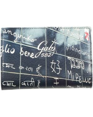 Gabs Midnight Wallet Calfskin - Blue