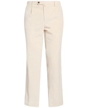 Corneliani Trousers Cotton, Lyocell, Elastane - Natural