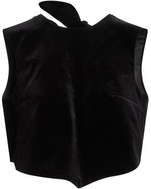 Patou Top Cotton - Black