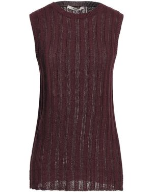 Barena Plum Jumper Organic Cotton - Purple