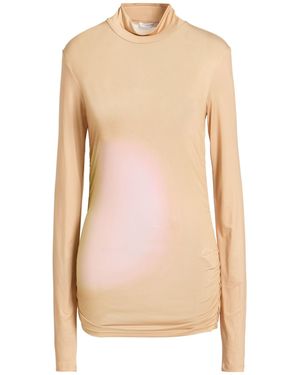 Patrizia Pepe Apricot T-Shirt Polyester, Elastane - Pink