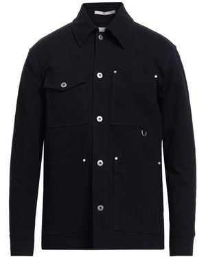 Paolo Pecora Jacket Cotton, Wool, Polyester, Elastane - Blue