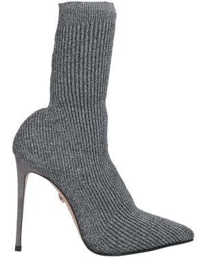 Le Silla Ankle Boots Textile Fibers - Gray