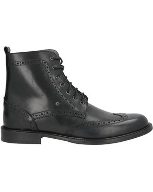Pollini Ankle Boots Calfskin - Black