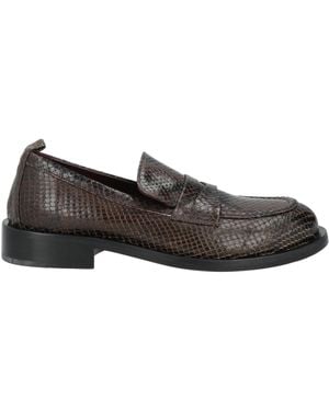 Pomme D'or Military Loafers Leather - Gray