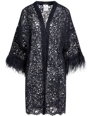 Clips Overcoat & Trench Coat - Blue