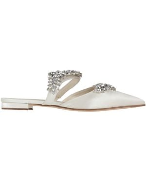Manolo Blahnik Mules & Zuecos - Blanco