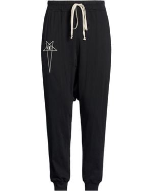 Rick Owens X Champion Pants Cotton, Elastane - Black