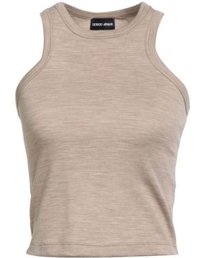 Giorgio Armani Tank Tops - Natural