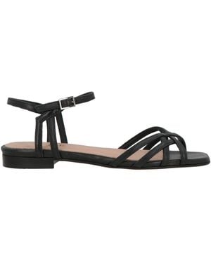 LA CUINTA Sandals Leather - Black