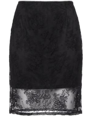 N°21 Midi Skirt Polyamide, Cotton, Elastane, Viscose, Polyester - Black