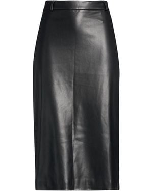 ViCOLO Midi Skirt Polyurethane, Polyester - Black