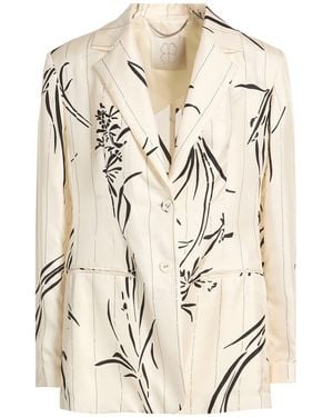 True Royal Ivory Blazer Silk - Natural