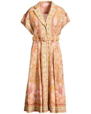 Zimmermann Midi Dress - Pink