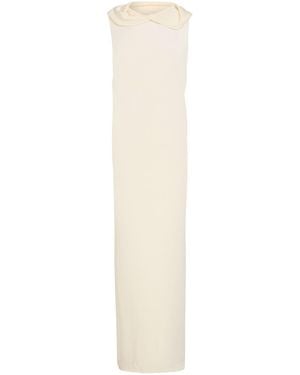 Isabel Benenato Maxi Dress - White