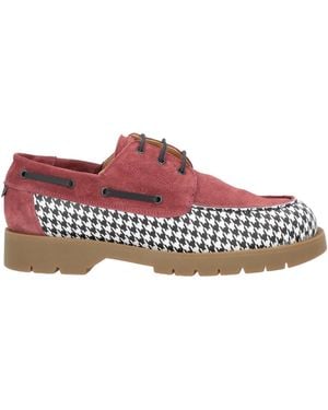 Kleman Brick Loafers Leather - Red