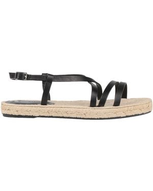 Weekend by Maxmara Espadrilles Leather - Black