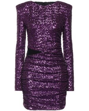 SIMONA CORSELLINI Mini Dress - Purple