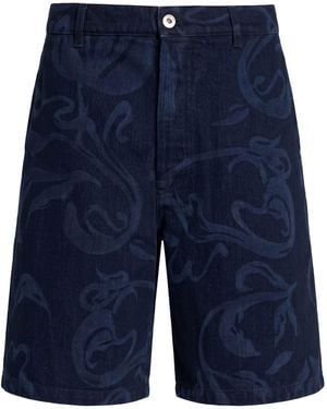 Lanvin Denim Shorts Cotton - Blue