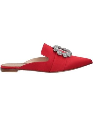 Lerre Mules & Clogs - Red