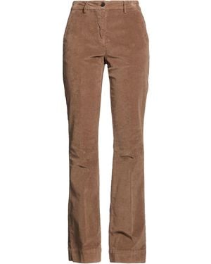 Briglia 1949 Trousers Cotton, Elastane - Brown