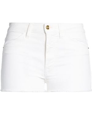 CYCLE Denim Shorts Cotton, Elastane - White