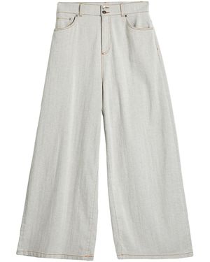 Etro Pantaloni Jeans - Bianco