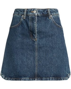 Givenchy Denim Skirt Cotton - Blue