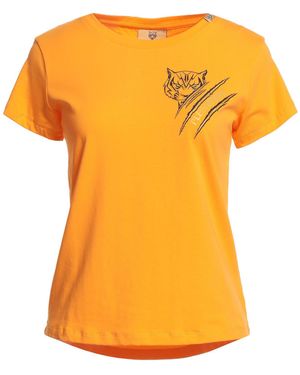 Philipp Plein T-Shirt Cotton, Elastane - Orange