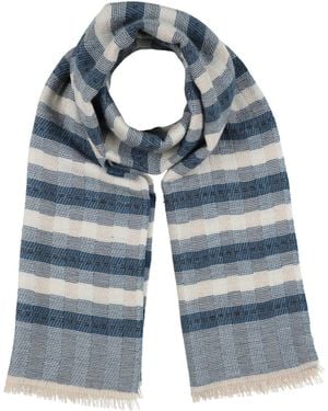 Malo Scarf Wool - Blue