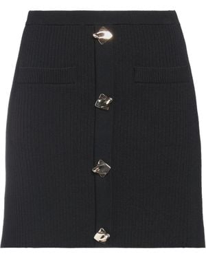 Self-Portrait Mini Skirt - Black