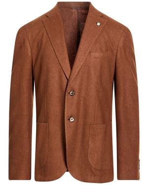 L.B.M. 1911 Blazer Virgin Wool, Polyester - Brown