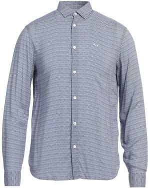 ARMANI EXCHANGE Shirt Viscose - Blue