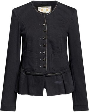 High Chaqueta Y Cazadora - Negro