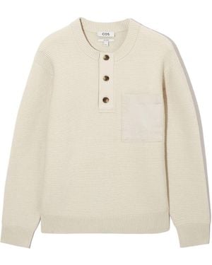 COS Pullover - Bianco