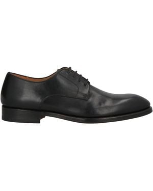 Magnanni Lace-Up Shoes Leather - Black