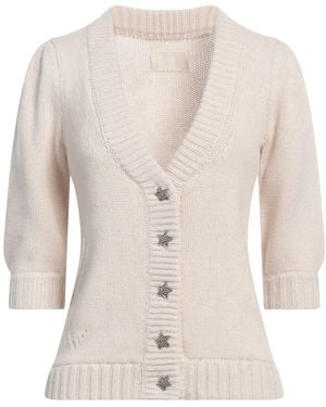 Zadig & Voltaire Cream Cardigan Recycled Cashmere, Cashmere, Wool - Natural