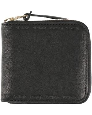 Visvim Wallet Leather - Black