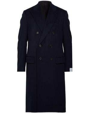 Caruso Midnight Coat Wool - Blue