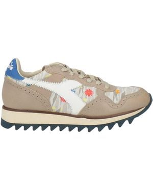Diadora Sneakers Leather, Textile Fibers - Natural