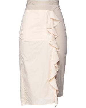 Hache Midi Skirt - Natural
