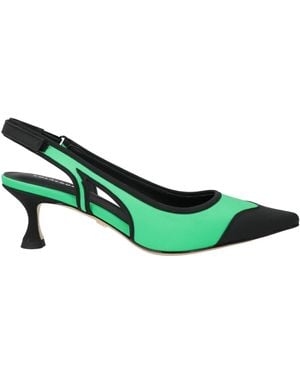 Lola Cruz Court Shoes - Green