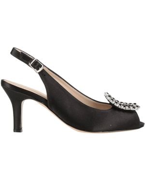 Franca Sandals Textile Fibers - Black
