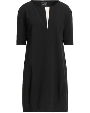 ALESSIA SANTI Mini Dress Cotton, Polyamide, Elastane - Black