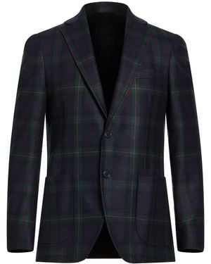 Tombolini Midnight Blazer Virgin Wool - Blue